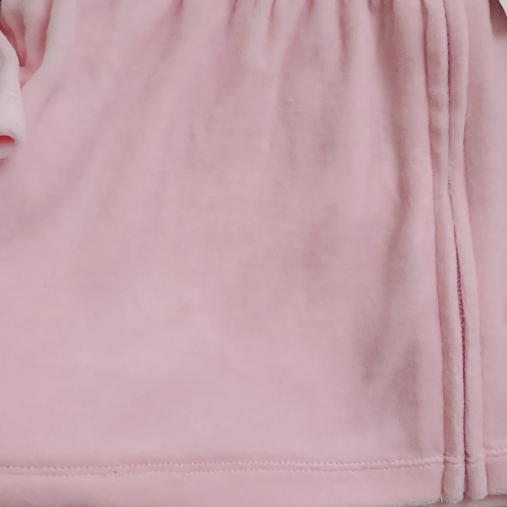 NWT Gymboree Girls Pink Velour Smocked Sweets Zip-up Sz2T-3T